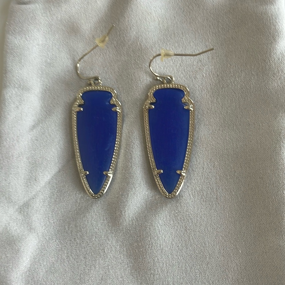 Blue Kendra Scott Earrings